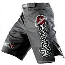 Alta qualidade personalizado poliéster trecho mma shorts